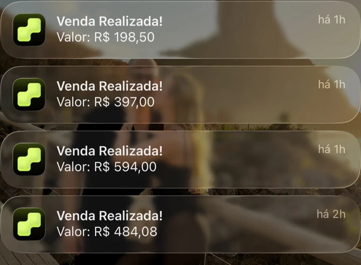 Vendas realizadas